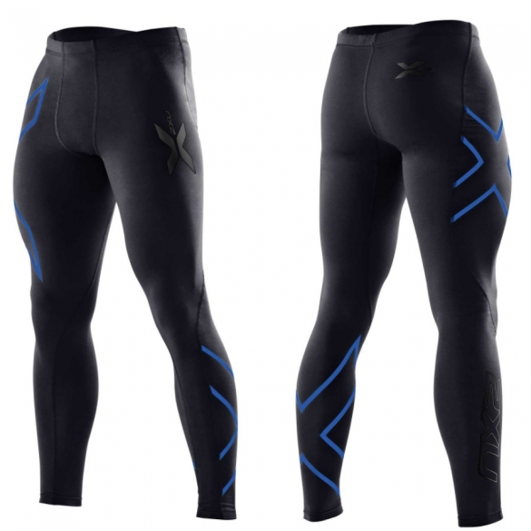 2XU Compression Tights Herren Schwarz/blau MA1967b MA1967b